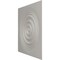 Ekena Millwork 19 5/8in. W x 19 5/8in. H Shallows EnduraWall Decorative 3D Wall Panel Covers 2.67 Sq. Ft. WP20X20SHEPE - alternate 3